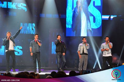 The Hunks reunite on ASAP stage .